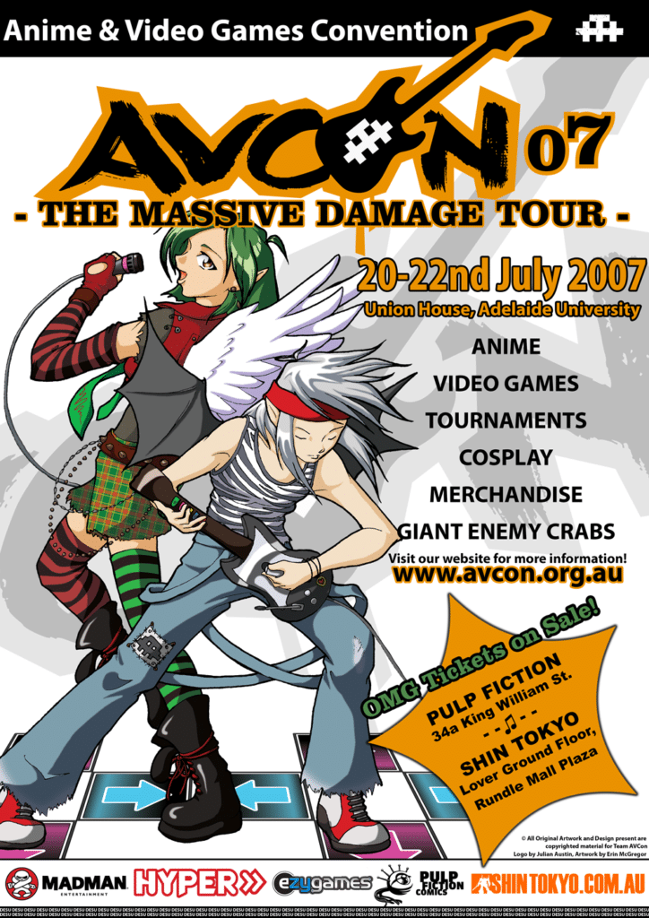 Anime Fest Flyer 2007